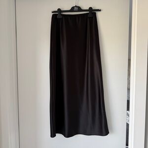 Top shop midi skirt satin